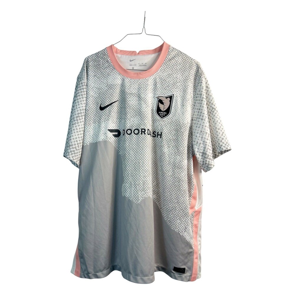 Men’s White Angel City FC Soccer Jersey Size XXL
